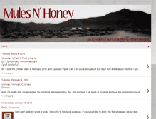 Tablet Screenshot of mulesnhoney.com